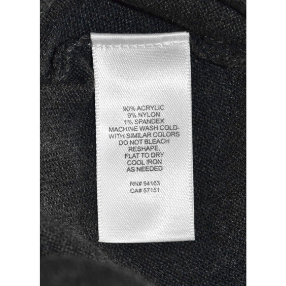 A8 NWT ELIZA J Grey Knit Mock Neck Zipper Side Long Sleeve Sweater Dress Size S - Picture 7 of 8